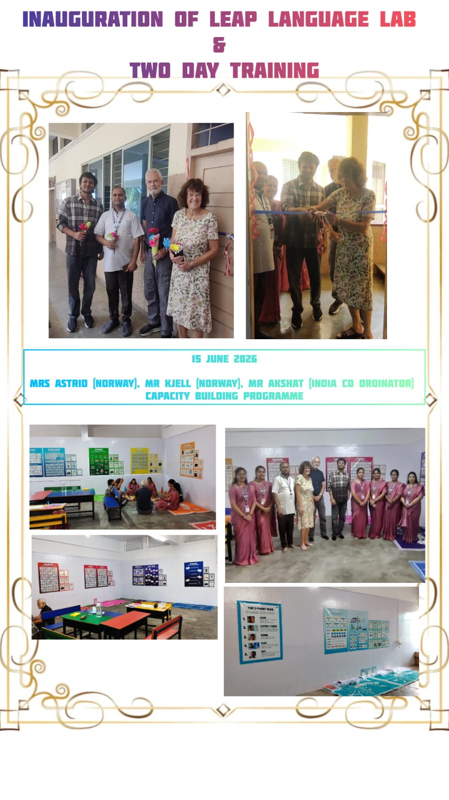Inauguration of Leap Language Lab